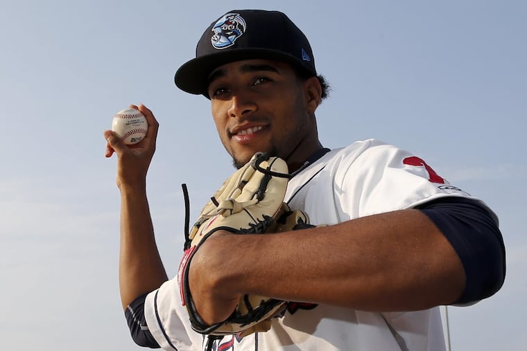 Adonis Medina, 20, has struck out 90 batters in 75 1/3 innings this season at low-A Lakewood.