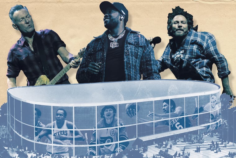 Comcast Spector is planning to build a 6,000-seat venue on the footprint of the Spectrum, which hosted both sports and entertainment stars before it was torn down in 2010 and 2011.