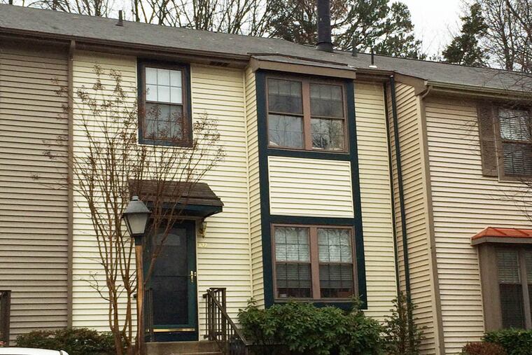 The Kings Croft development today in Cherry Hill. Investigators arrested Oded Daniel Gal at the home on Dec. 4 for allegedly creating a fraudulent passport.