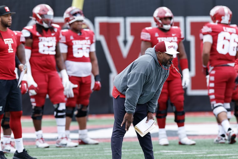 Coach Stan Drayton and the Temple Owls will host Coastal Carolina on Saturday.