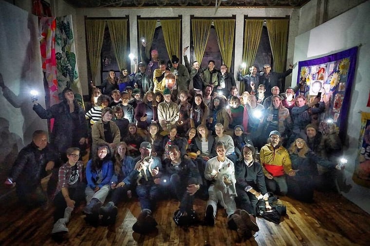 The members of Space 1026 at their 1026 Arch Street location