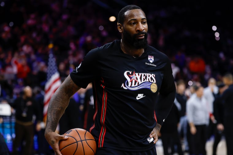 Sources around the league say the Sixers are willing to trade Andre Drummond, but the backup center has played a key role this season.