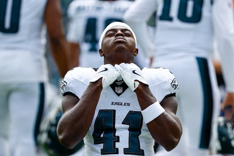 Eagles wide receiver Darius Cooper made the 53-man roster after going undrafted out of Tarleton State.