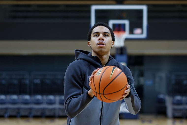 Bryce Lindsay is averaging 16.7 points for the Villanova Wildcats.