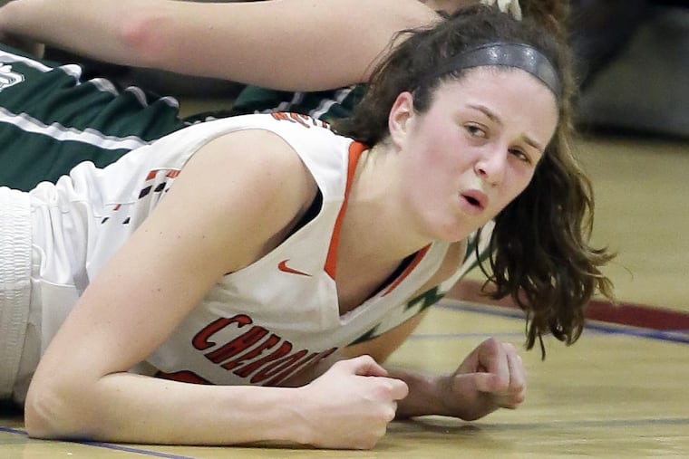 Cherokee' Ava Therien during a game on Feb. 16.