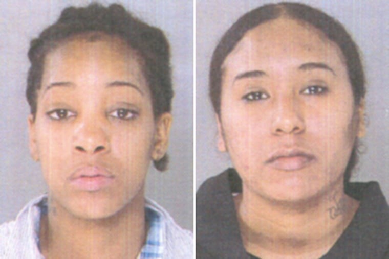 Sharonda Cheeves, left, was charged with murder. Jesslyn Williams, right, was charged with aggravated assault, simple assault, DUI, and other charges.