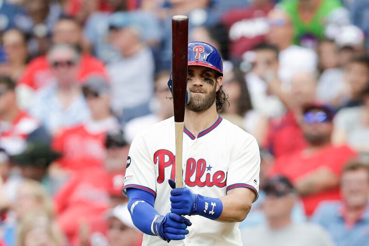 The Phillies' signing of Bryce Harper might've played a role in the NFL's decision to send the Eagles on the road for three straight weeks, beginning Sunday.