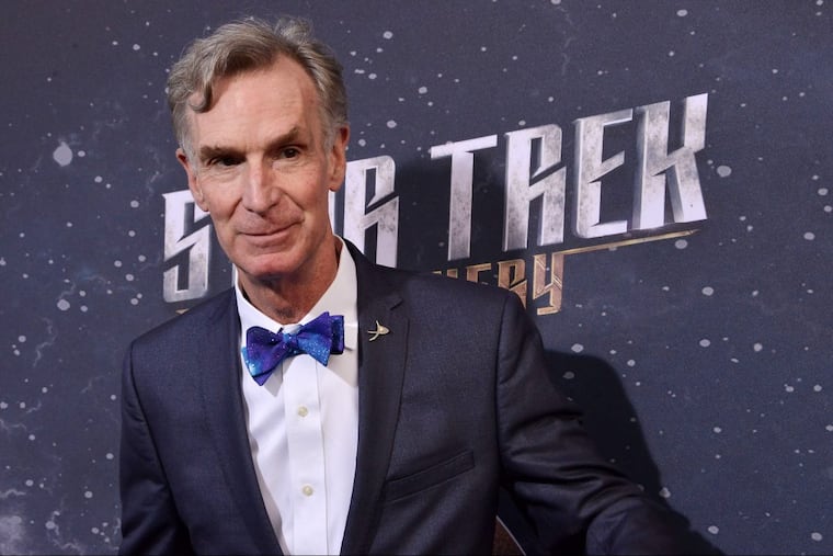 Bill Nye arrives at the "Star Trek: Discovery" Premiere held at the ArcLight Cinerama Dome on Sept. 19, 2017 in Hollywood, Calif. He’s the subject of a new documentary opening in theaters Dec. 15
