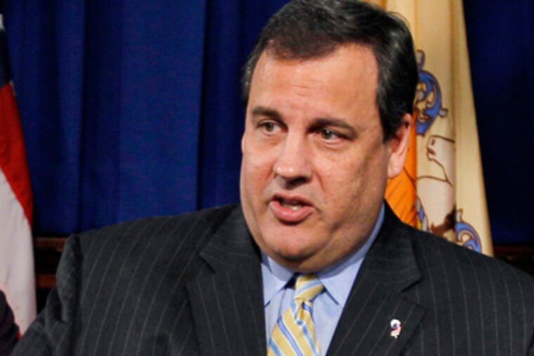 Gov. Christie is trying to make managers more accountable. (File Photo / AP)