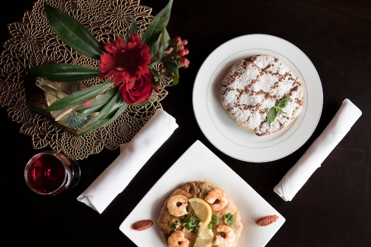 At Ardmore’s Marokko, a three-course menu of Moroccan-inspired dishes like bastilla and tangine await on Christmas Day.