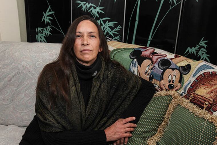 Tracy Mulvehill is one of 11,000 long-term unemployed Philadelphians who lost her benefits last week after Congress refused to fund the emergency program. ( Steven M. Falk / Staff Photographer )