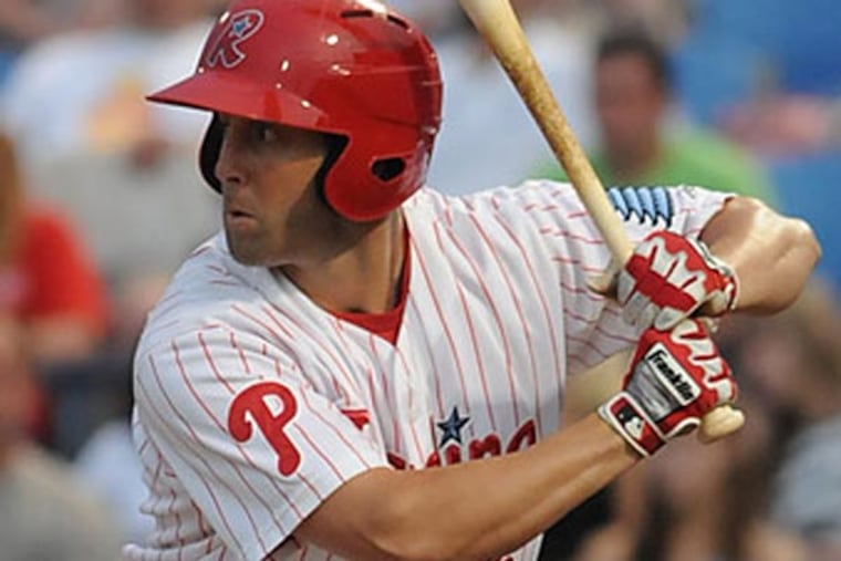 Steve Susdorf during a minor-league game in 2011. (Staff file photo)