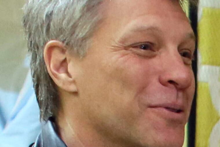 Jon Bon Jovi will speak in May 21 ceremony.