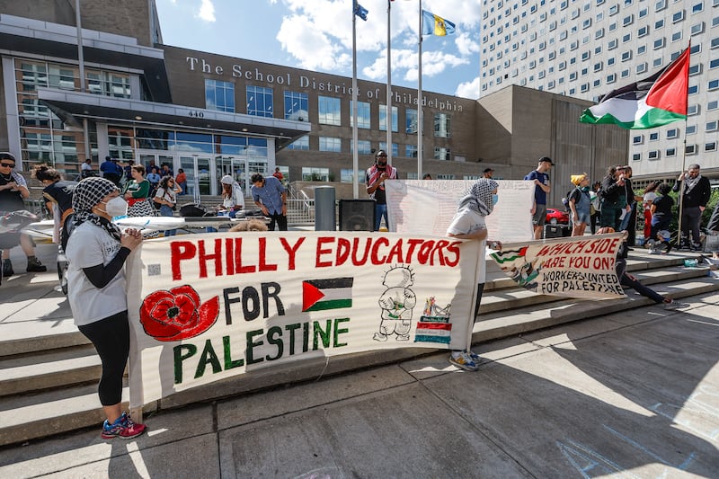 Philly school board passes 4.5 billion budget, proPalestinian group