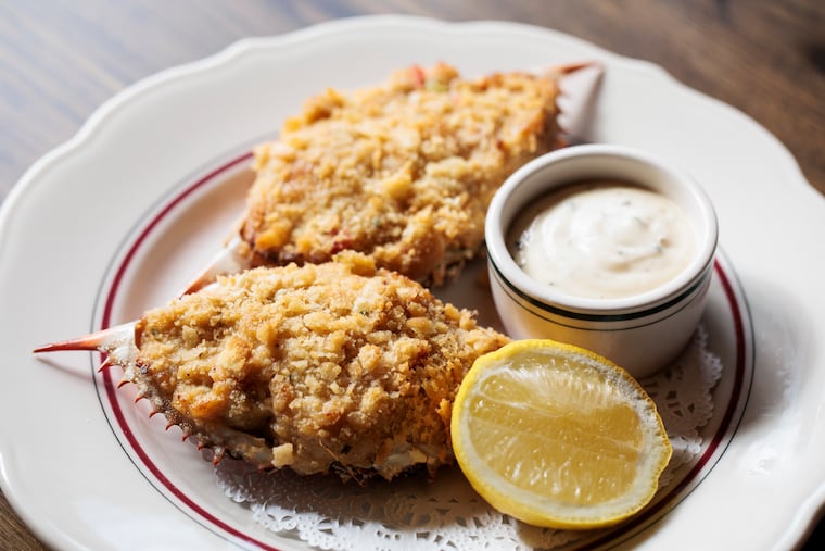 Stuffed crabs at Waltz, 2351 S. Front St.