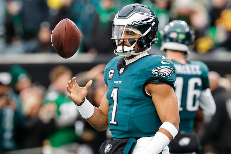 It's unclear if Jalen Hurts will play in the Eagles' Week 17 game against the Dallas Cowboys on Sunday, which the NFL moved to 1 p.m.