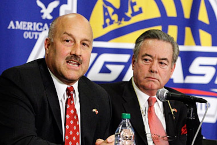 Temple rejoined the Big East after five seasons as a football-only member of the MAC. (Frank Franklin II/AP file photo)