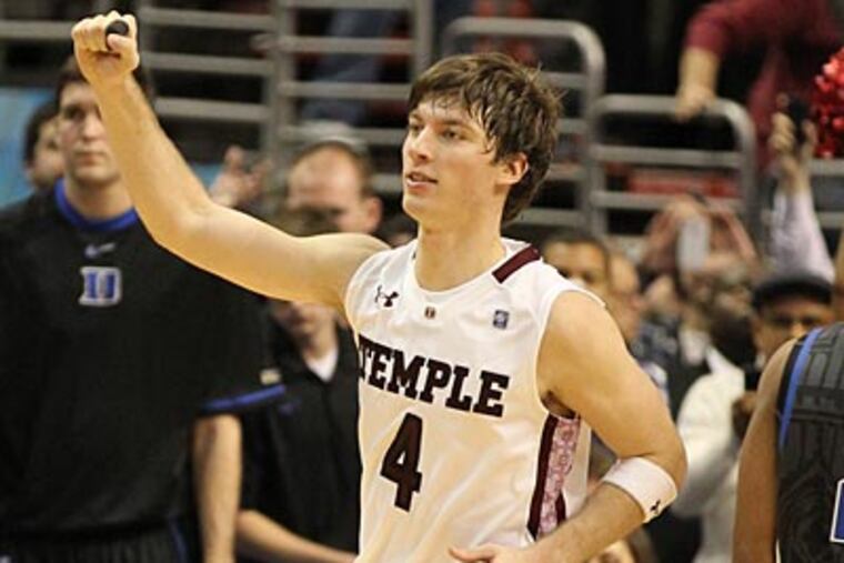 Juan Fernandez played a major role in Temple's A-10 win over La Salle. (Charles Fox/Staff file photo)