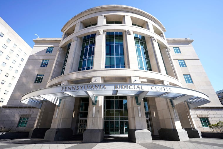 A general view of the Pennsylvania Judicial Center, home to the Commonwealth Court in Harrisburg.