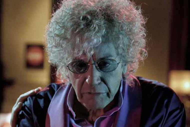 This undated publicity image released by HBO shows Helen Mirren, left, and Al Pacino in a scene from the HBO film, "Phil Spector," premiering Sunday, March 24 at 9 p.m. (AP Photo/HBO, Phil Caruso)