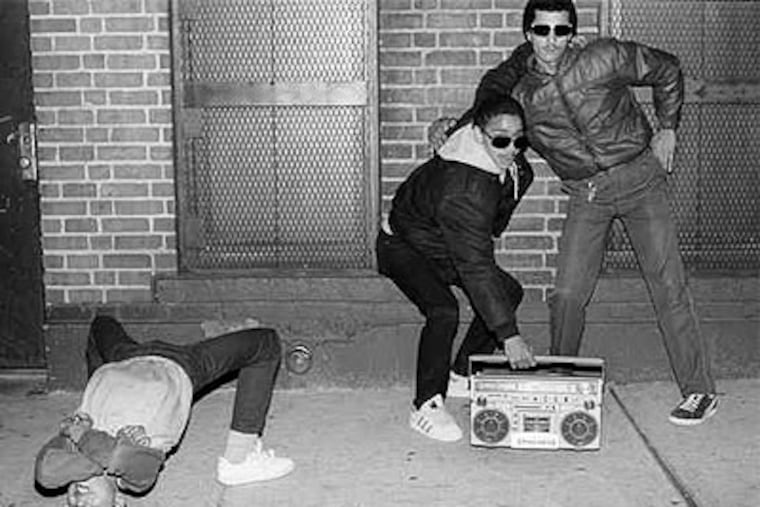 The boom box was easily moved to a street corner to share the newest sounds or create your own. (Ricky Flores / For the Daily News)
