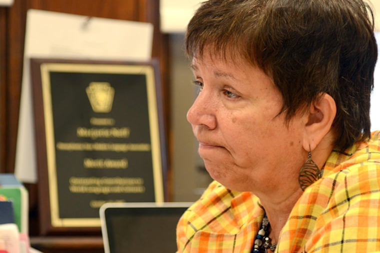 What Marge Neff has going for her is her decades-long career as a Philadelphia public school teacher and principal of two high-performing schools - Samuel Powel Elementary School and Julia R. Masterman Middle and High School. ( TOM GRALISH / Staff Photographer )