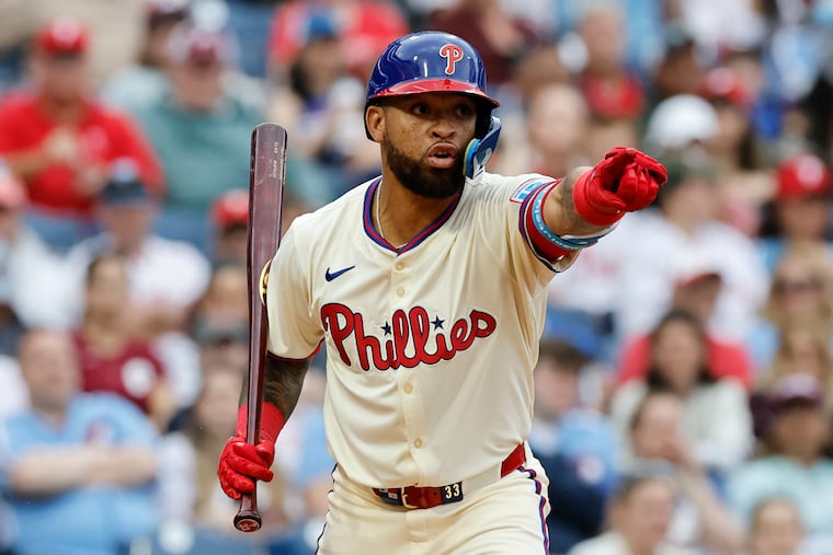 Phillies infielder Edmundo Sosa is hitting .386 this season and went 4-for-5 in the Phillies' 9-3 win on Monday.