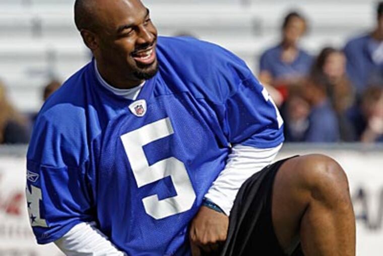 Donovan McNabb threw for 3,553 yards and 22 touchdowns in 14 games this season. (AP Photo/David J. Phillip)