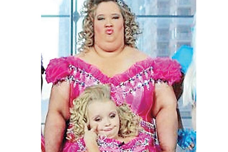Honey Boo-Boo and her mom Mama June.