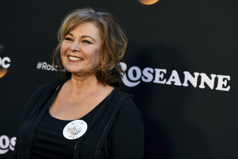 Roseanne Barr has apologized for suggesting that former White House adviser Valerie Jarrett is a product of the Muslim Brotherhood and the “Planet of the Apes.” Barr on Tuesday tweeted that she was sorry to Jarrett for making a bad joke about her politics and her looks. Jarrett, who is African-American, advised Barack and Michelle Obama.