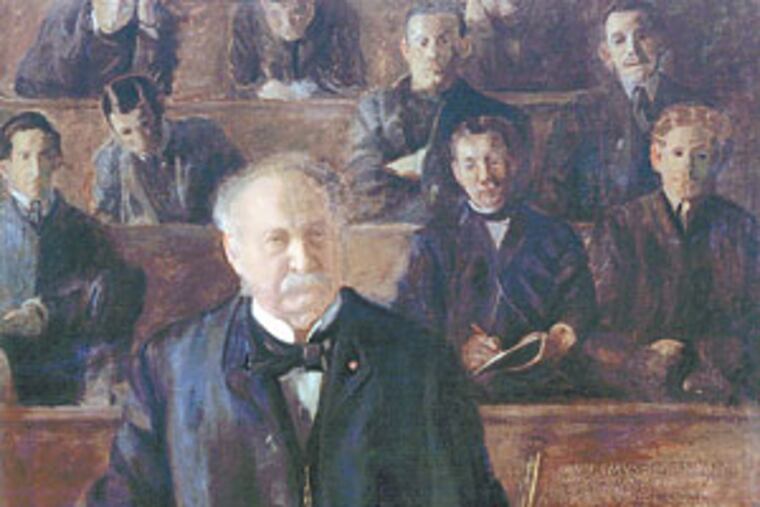 Thomas Eakins' portrait of Professor William S. Forbes.