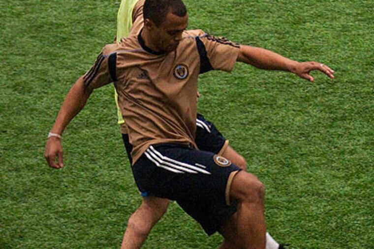 Jeremiah White grew up playing for local youth soccer powerhouse FC Delco. (Kriston J. Bethel/For the Inquirer and Daily News)