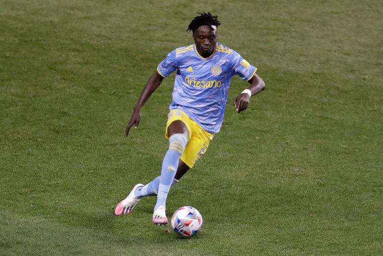 Olivier Mbaizo was on the bench for Cameroon's 1-0 home loss to Algeria in the first game of their African World Cup qualifying playoff series.