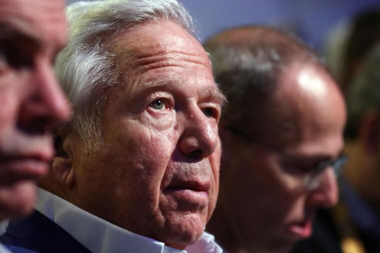 Robert Kraft gets what it's like to be discriminated against? That's what Michael Rubin is saying.