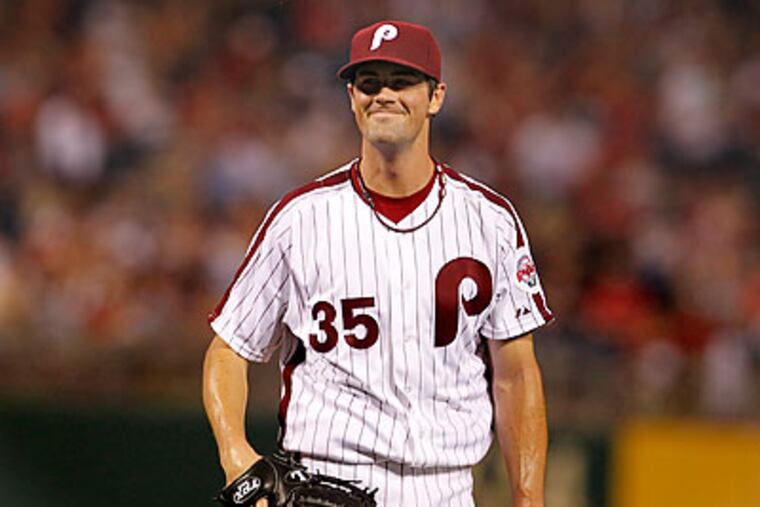 Cole Hamels is in the midst of a career best season for the Phillies, with a 13-7 record and a 2.62 ERA. (Ron Cortes/Staff file photo)