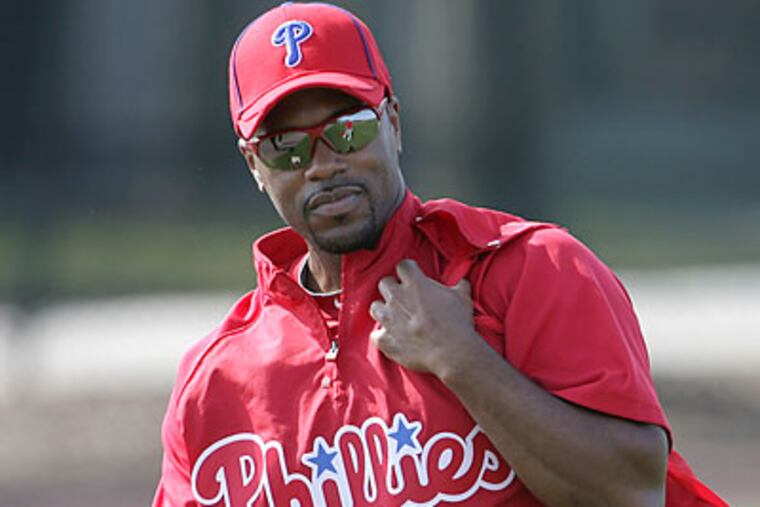 "What motivates me? To win," Jimmy Rollins said. (Yong Kim/Staff Photographer)