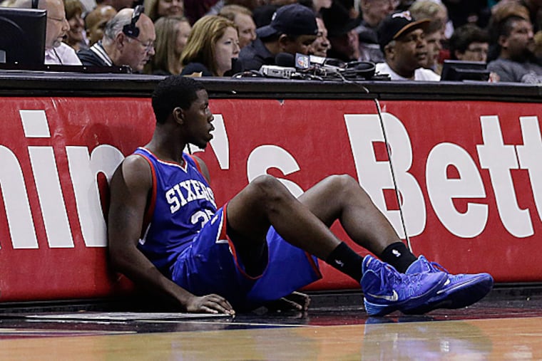 76ers center Henry Sims. (Eric Gay/AP)