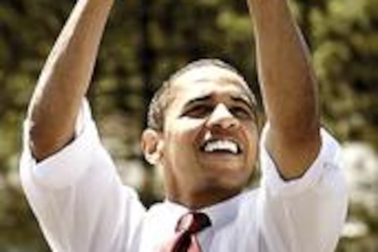 "It's something he takes seriously," a friend says of Obama's passion for exercise. Here he was trying a shot at a school in Elkhart, Ind., in May.