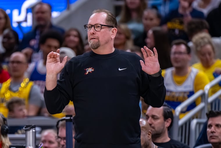 Sixers head coach Nick Nurse has had to juggle his team's lineup during the playoff push once again.