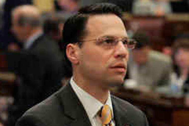 Montgomery County Commissioner Josh Shapiro. (File Photo: Laurence Kesterson / Staff Photographer)