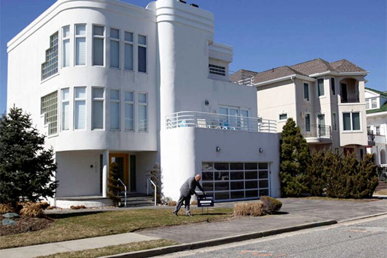 This four-bedroom Ventnor house rents for the summer season for up to $100,000. In some areas, bookings are up 25 percent over last year.