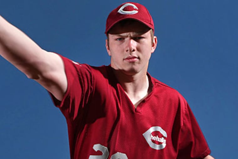 With the 50th overall pick, the Phillies drafted pitcher Mitch Gueller of W.F. West High School in Chehalis, Wash. (Tony Overman/The Olympian)