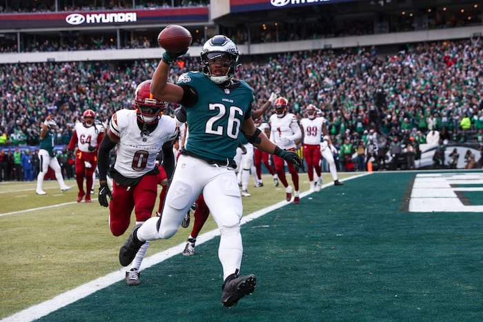 Saquon Barkley’s three touchdowns lead Eagles to the Super Bowl