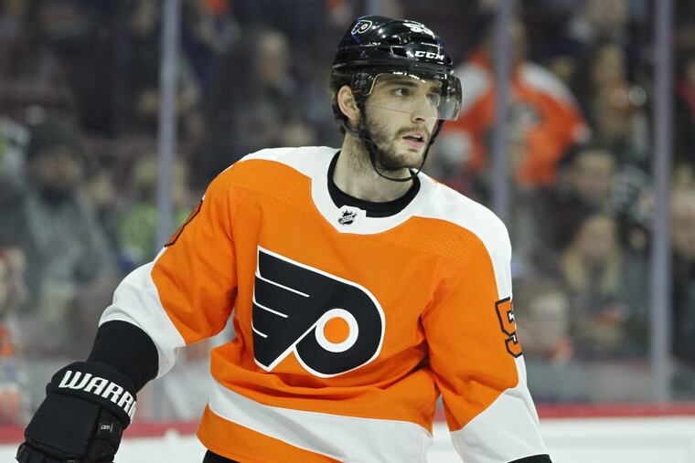 Flyers defenseman Shayne Gostisbehere.