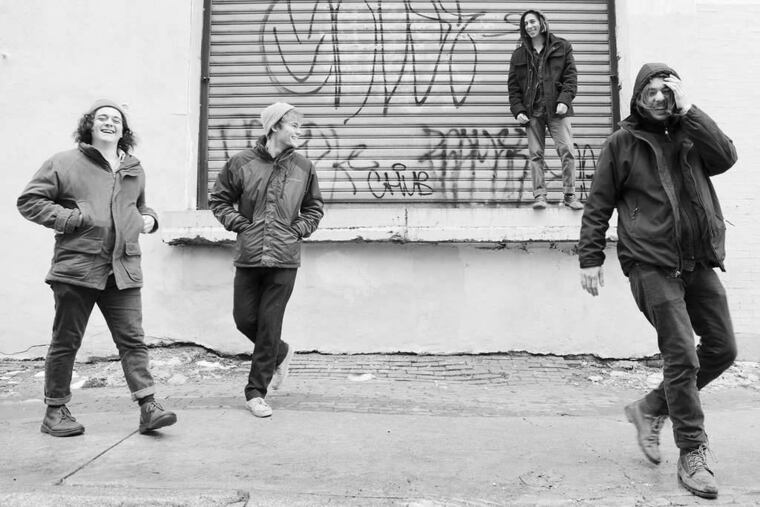 The Districts, all under 20, moved to Philadelphia from Lancaster County to attend college, but became a rock sensation.