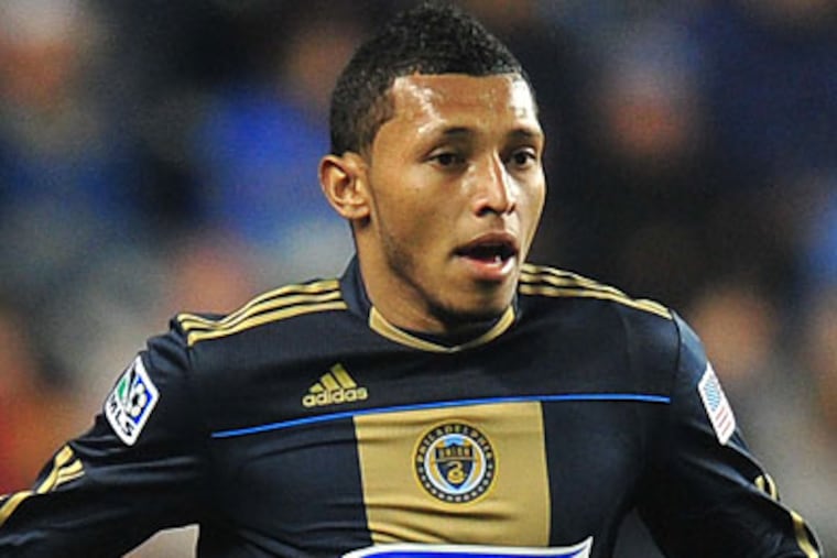 "This is our reward for hard work," Carlos Valdés said of being on the All-Star team. (Greg Carroccio/Philadelphia Union)