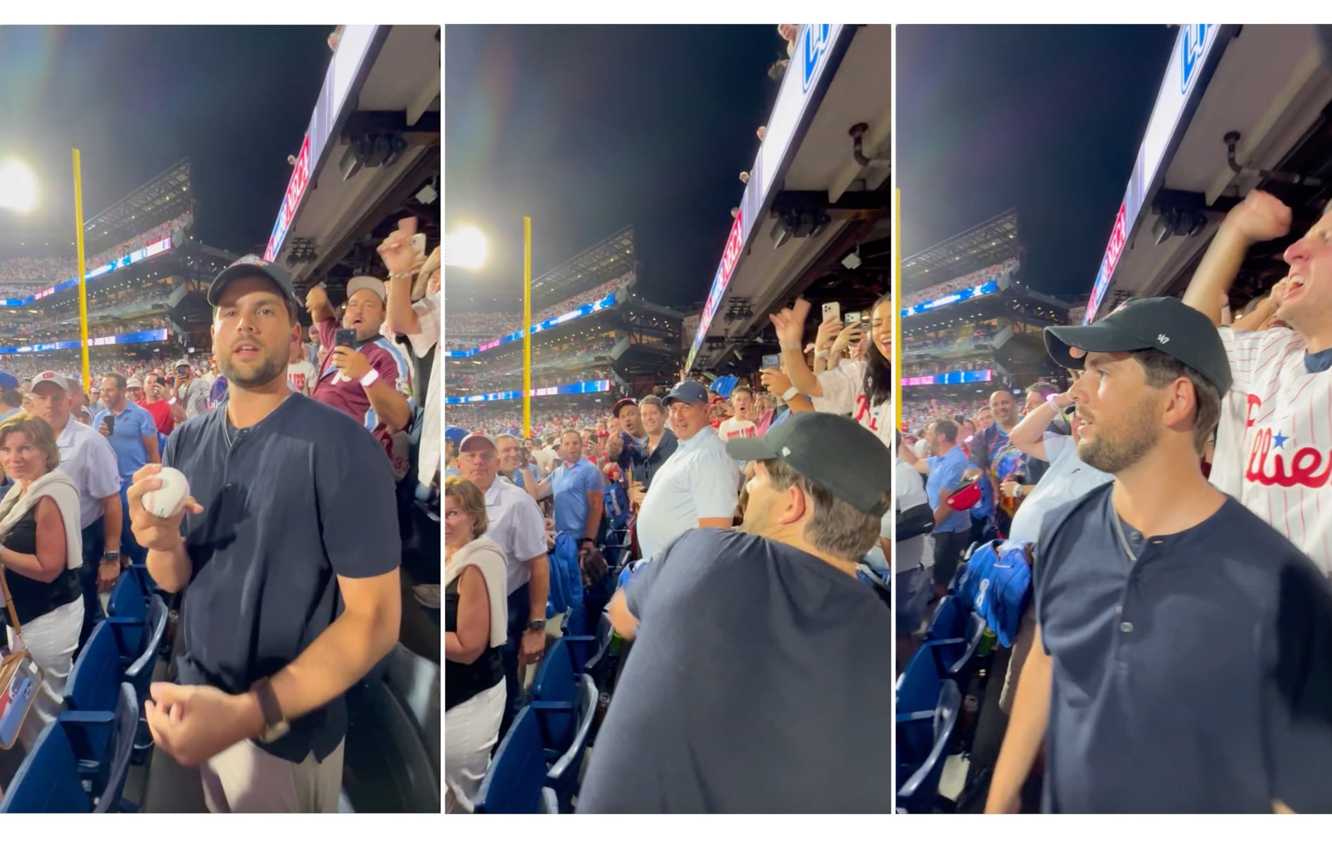 He caught the winning Home Run Derby ball. Then this Phillies fan did what ‘felt natural.’ He threw it back.