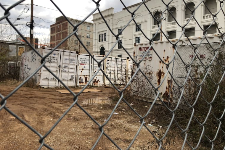 Land behind the Met performance venue that Live Nation would lease for show-related parking and loading in a deal to be considered by a city property board.