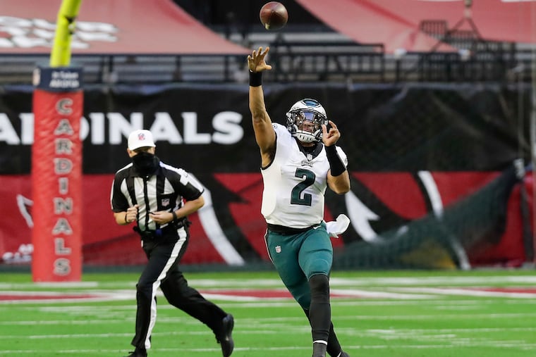 Dallas coach Mike McCarthy said the Cowboys talked a lot about Jalen Hurts being like Dak Prescott, as they prepared for the 2020 draft.