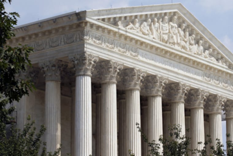 The U.S. Supreme Court is seen Wednesday, June 20, 2012 in Washington. (AP Photo/Alex Brandon)